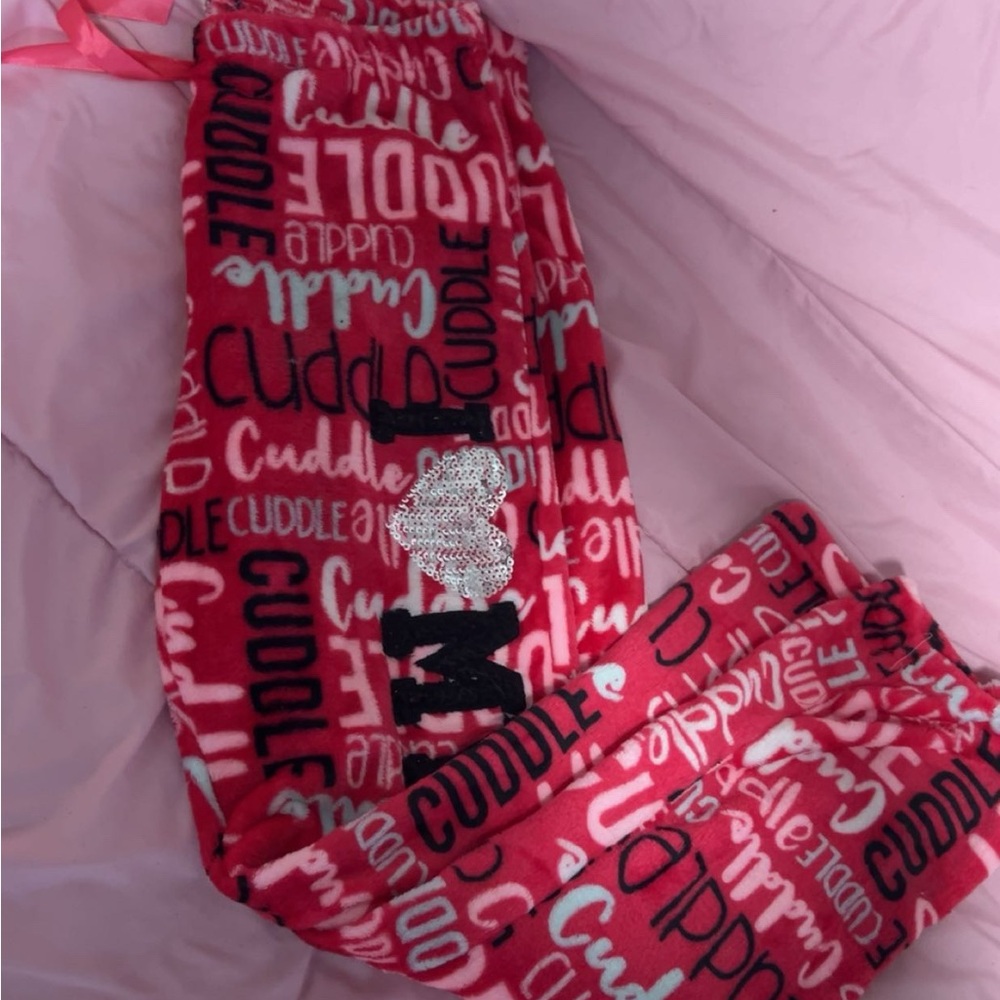 Cuddle Women's Red Lounge Pants